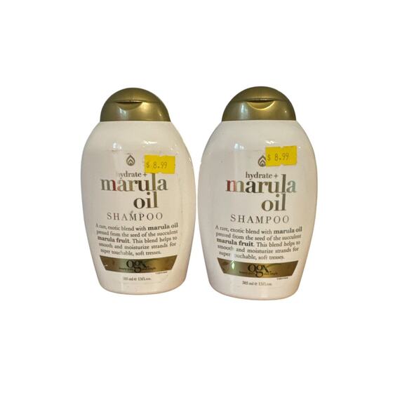 Lot of 2 X OGX Shampoo Marula Oil Exotic Blend Moisturizing Shampoo 13 oz - Picture 1 of 1